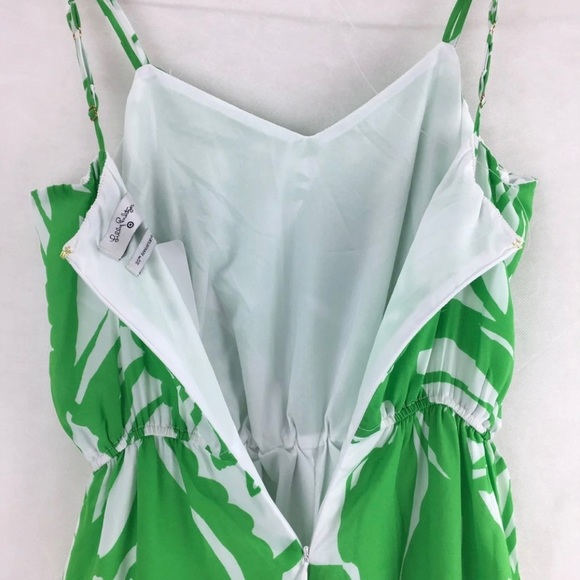 SOLD! SOLD! Lilly Pulitzer For Target Boom Boom Green Palm Jumpsuit - Picture 6 of 9
